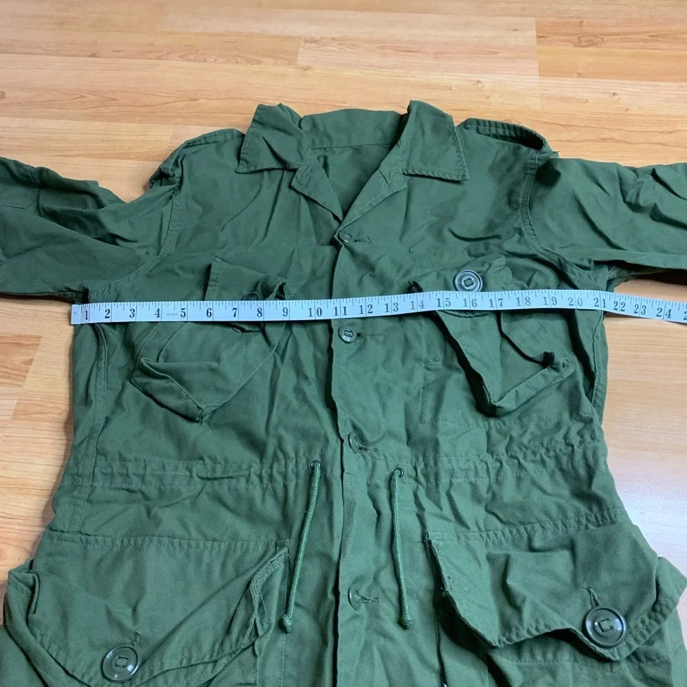 Vintage Canadian Army OG-107 Combat Field Jacket | MK II Olive Green - Picture 9 of 10